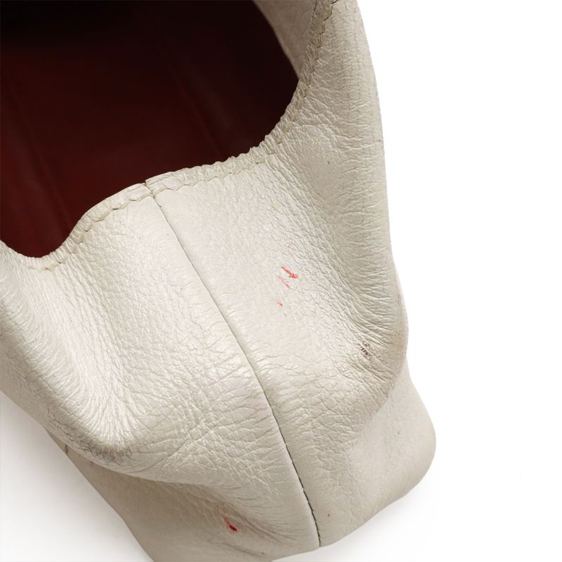 Hermes Bee Pop PM Pouch Small Bag Pencil Case Pencil Box Leather Off-White