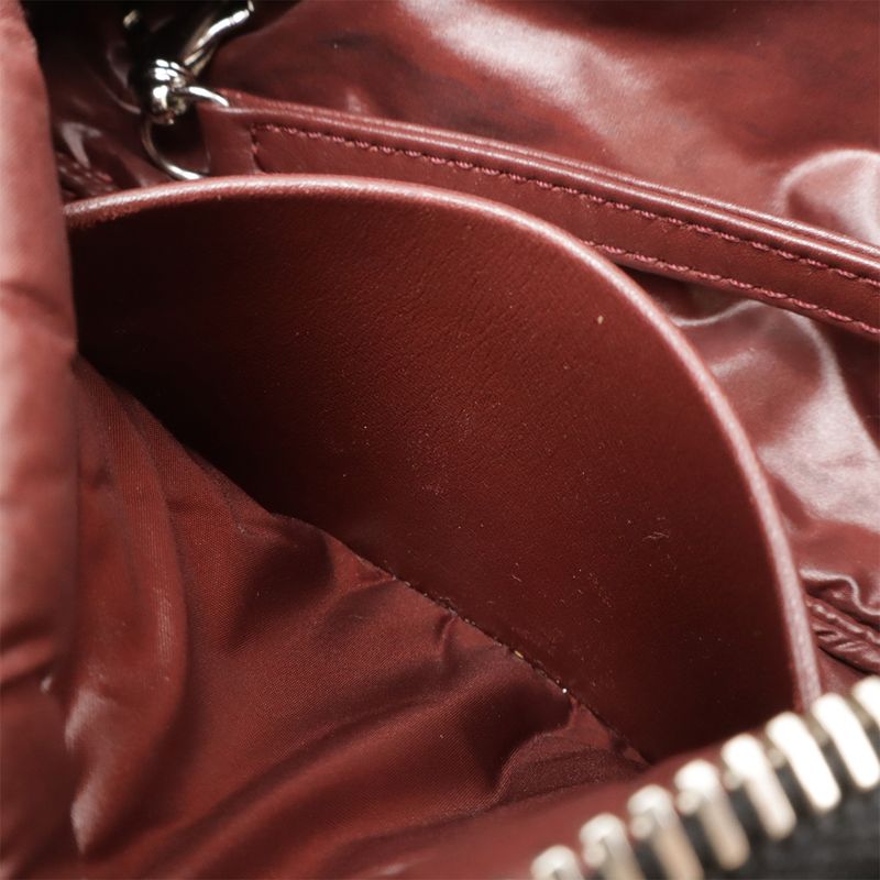 Chanel Coco Cocoon Coco Mark Makeup Pouch Makeup Pouch Small Bag Quilted Nylon