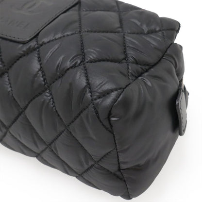 Chanel Coco Cocoon Coco Mark Makeup Pouch Makeup Pouch Small Bag Quilted Nylon