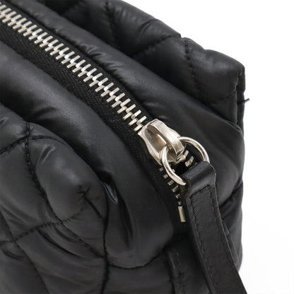 Chanel Coco Cocoon Coco Mark Makeup Pouch Makeup Pouch Small Bag Quilted Nylon