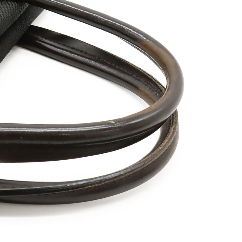 Louis Vuitton Damier Geant Yac Business Bag Briefcase Document Purse Noir Black