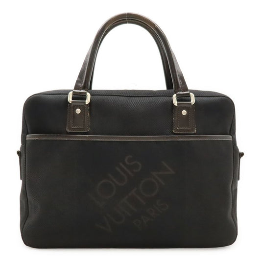 Louis Vuitton Damier Geant Yac Business Bag Briefcase Document Purse Noir Black