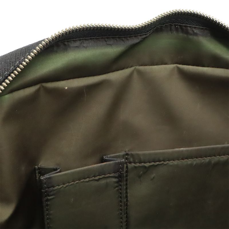 Louis Vuitton Damier Geant Yac Business Bag Briefcase Document Purse Noir Black