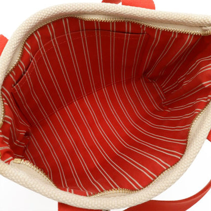 Louis Vuitton Antigua Cabas PM Handbag Tote Bag Canvas Beige Rouge Red Miss Ing