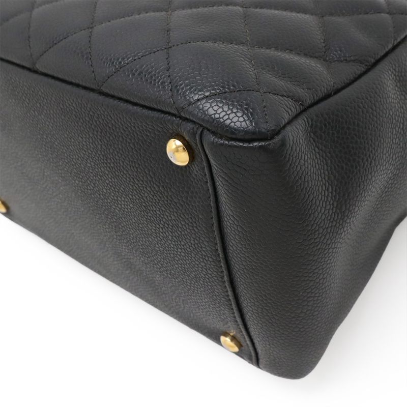 Chanel Matelasse Petit Timeless Tote Ptt Tote Chain Shoulder Bag Caviar Skin