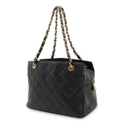 Chanel Matelasse Petit Timeless Tote Ptt Tote Chain Shoulder Bag Caviar Skin