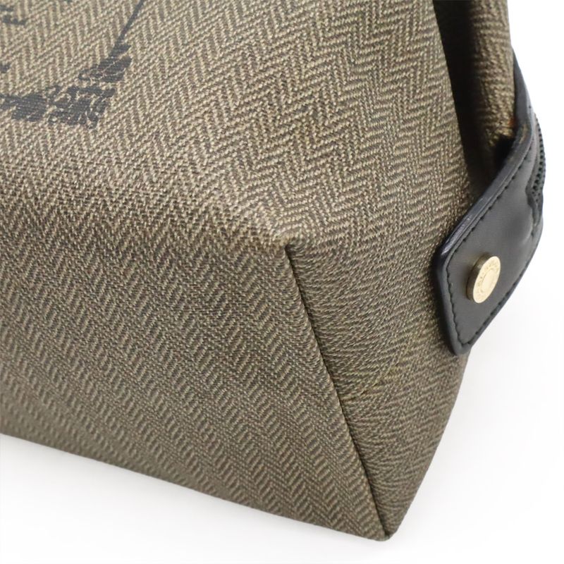 Bvlgari Collezione Multi Pouch Cosmetic Pouch Travel Pouch Second Bag PVC