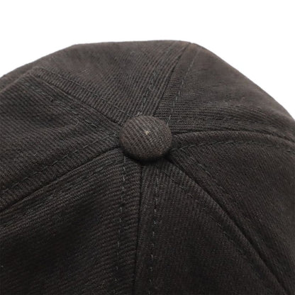 Louis Vuitton Cap LV Smash Hat Baseball Cap Logo Embroidery Cotton Canvas Black
