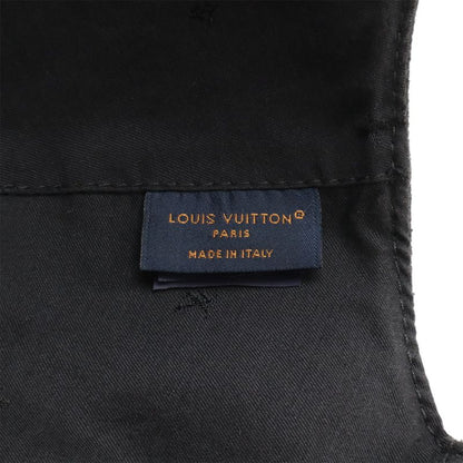 Louis Vuitton Cap LV Smash Hat Baseball Cap Logo Embroidery Cotton Canvas Black