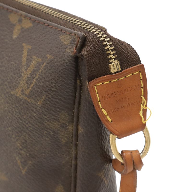 Louis Vuitton Monogram Pochette Accessoire Accessory Pouch Handbag Party Bag