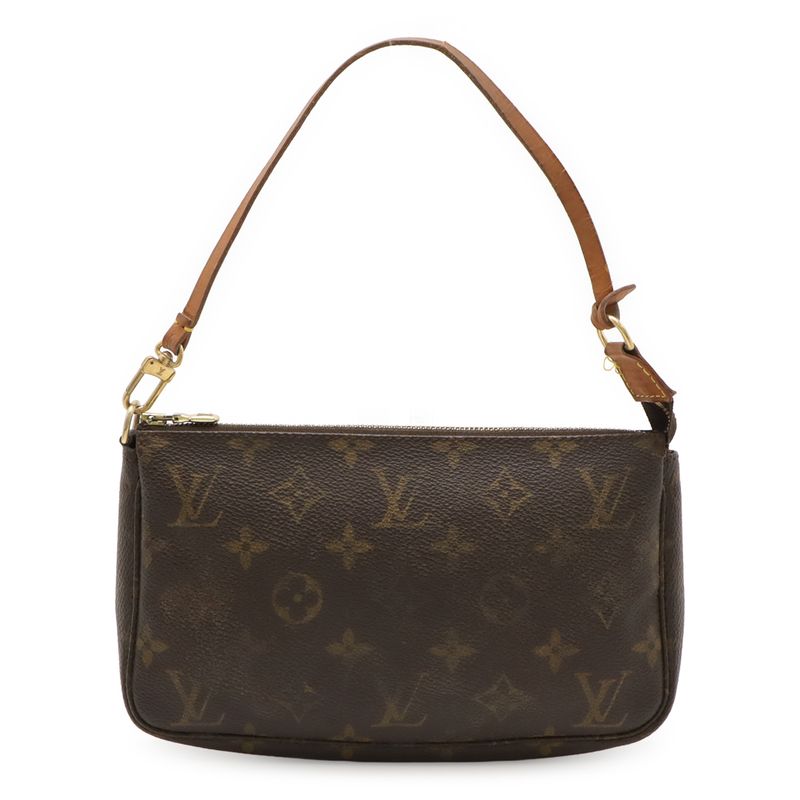 Louis Vuitton Monogram Pochette Accessoire Accessory Pouch Handbag Party Bag