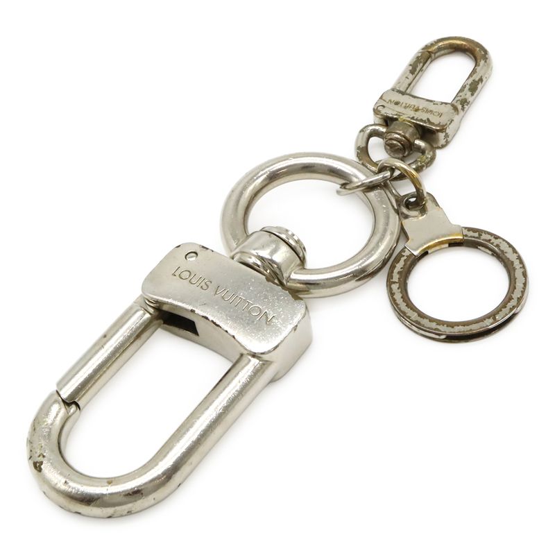 Louis Vuitton Anno Cles Muscton XL Key Holder Key Ring Charm Metal Silver M65053