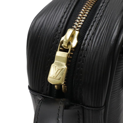 Louis Vuitton Epi Genefeuille Shoulder Bag Pochette Leather Noir Black Gold