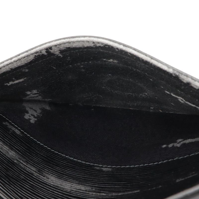 Louis Vuitton Epi Genefeuille Shoulder Bag Pochette Leather Noir Black Gold