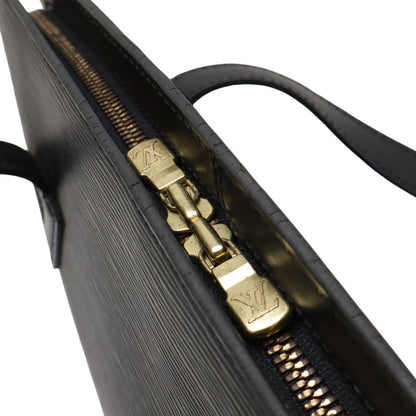 Louis Vuitton Epi Lu Sac Shoulder Bag Tote Bag Shoulder Tote Leather Noir Black
