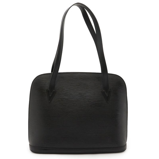Louis Vuitton Epi Lu Sac Shoulder Bag Tote Bag Shoulder Tote Leather Noir Black