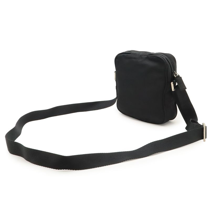Prada Sport Line Shoulder Bag Shoulder Pouch Pochette Crossbody Nylon Nero