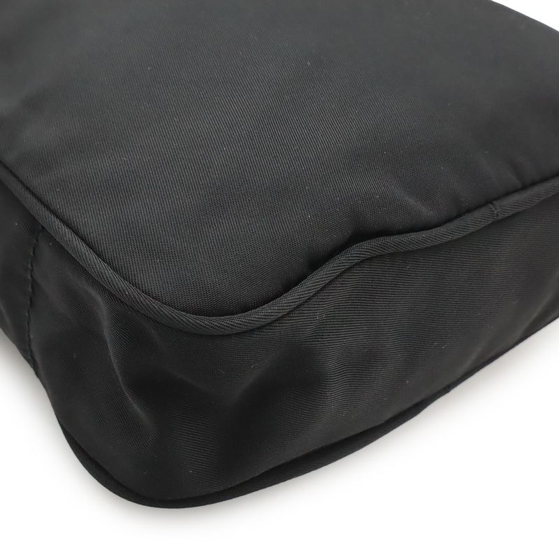 Prada Sport Line Shoulder Bag Shoulder Pouch Pochette Crossbody Nylon Nero