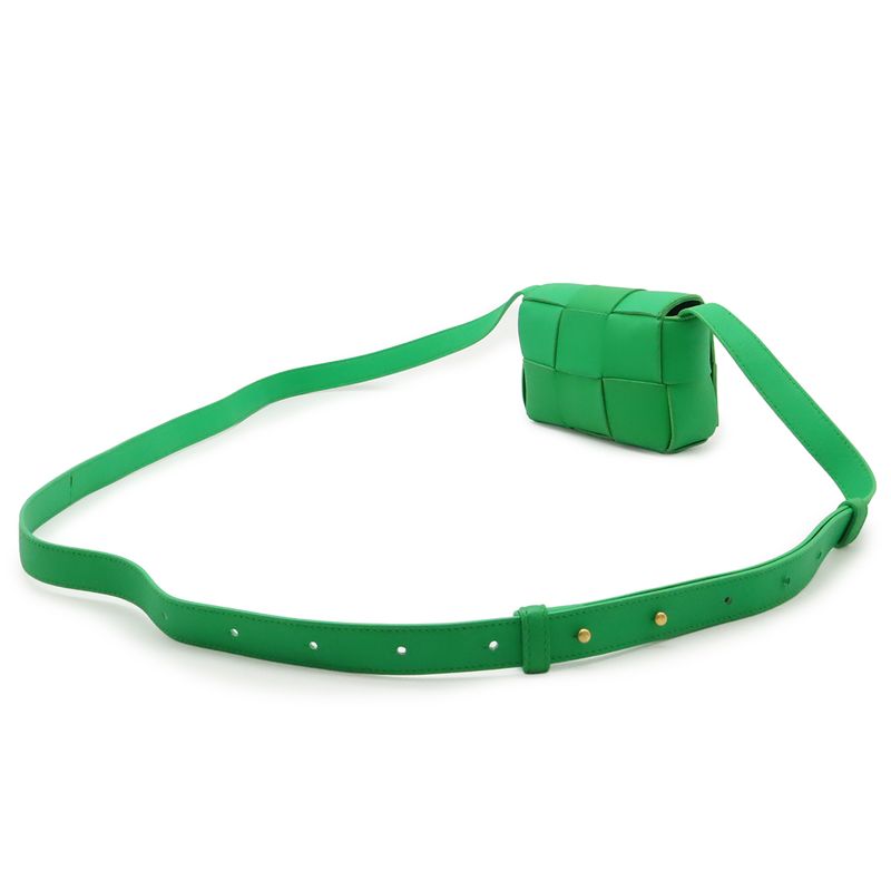 Bottega Veneta Maxi Intrecciato Candy Cassette Shoulder Bag Pochette Mini Bag