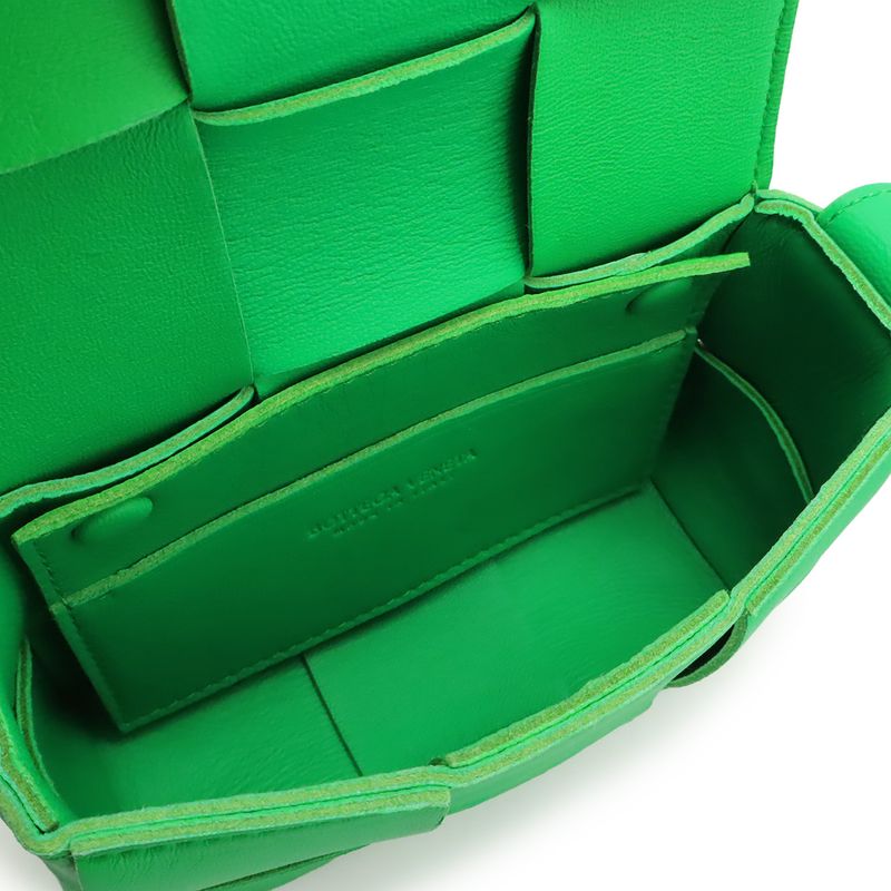 Bottega Veneta Maxi Intrecciato Candy Cassette Shoulder Bag Pochette Mini Bag