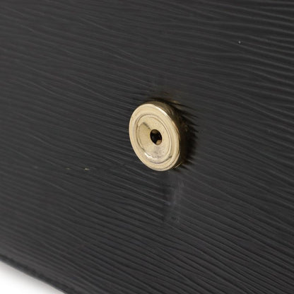 Louis Vuitton Epi Grenelle Shoulder Bag Crossbody 2way Clutch Bag Leather Noir