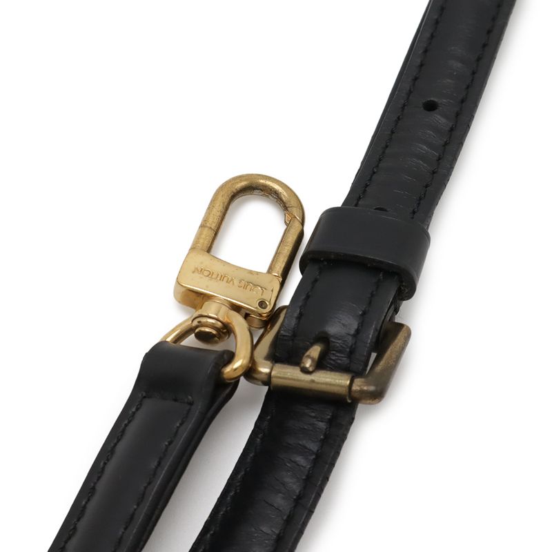 Louis Vuitton Epi Grenelle Shoulder Bag Crossbody 2way Clutch Bag Leather Noir