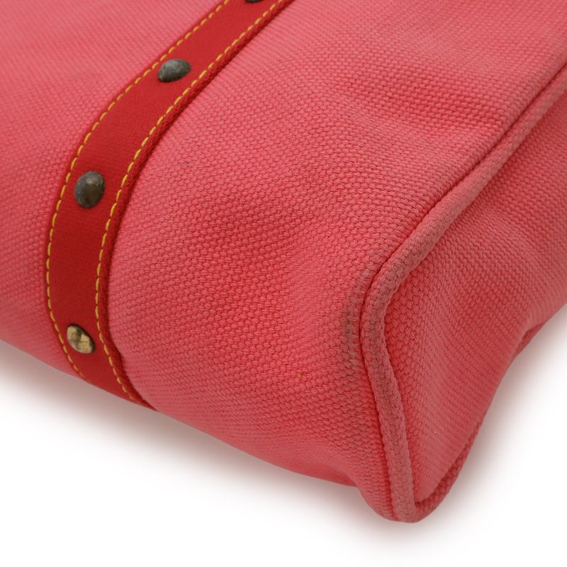Louis Vuitton Antigua Line Cabas GM Tote Bag Shoulder Bag Studded Canvas Rose
