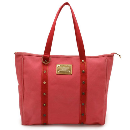 Louis Vuitton Antigua Line Cabas GM Tote Bag Shoulder Bag Studded Canvas Rose