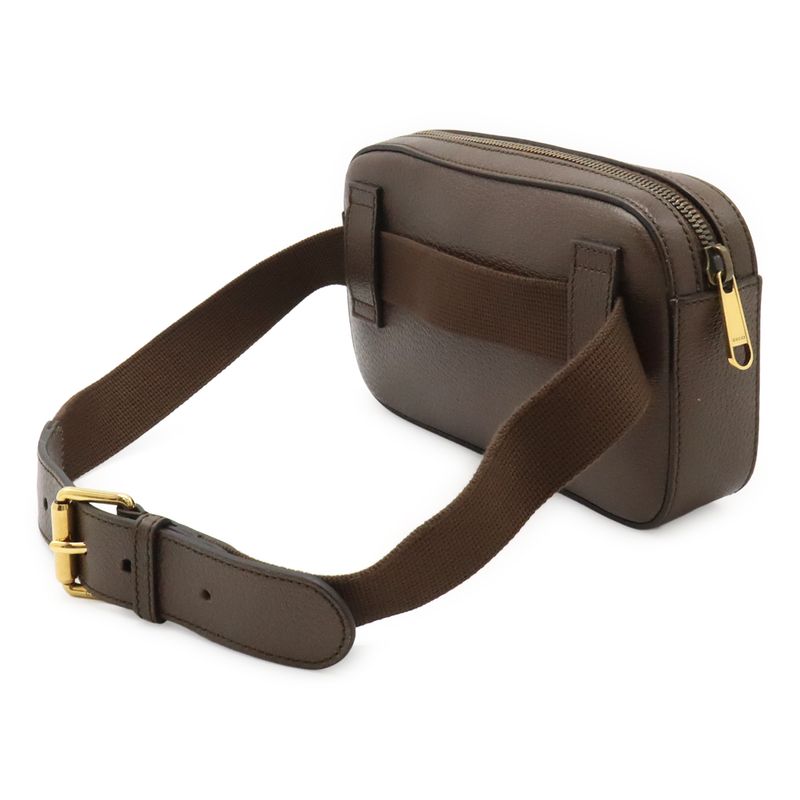 Gucci Logo Belt Bag Body Bag Waist Bag 2way Clutch Bag 100th Anniversary