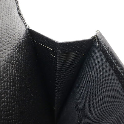 Bvlgari Bvlgari Class Ico Logo Bifold Wallet Bifold Wallet Grain Leather Black