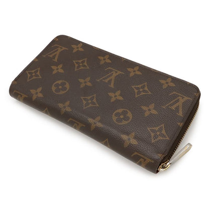 Louis Vuitton Monogram Zippy Wallet Round Zipper Long Wallet Coquelicot Red