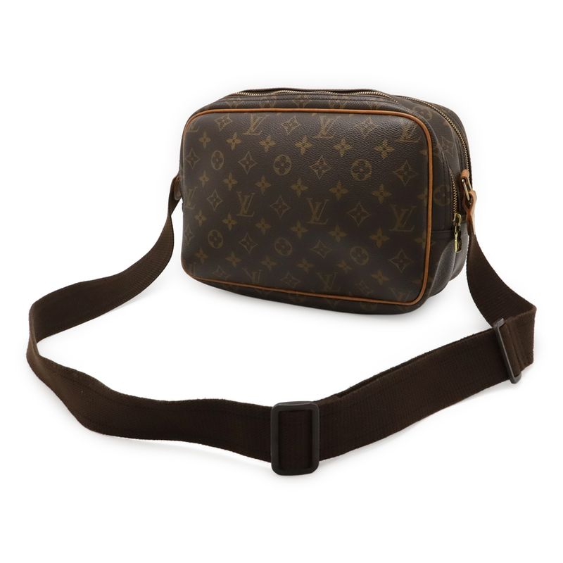 Louis Vuitton Monogram Reporter PM Shoulder Bag Crossbody M45254