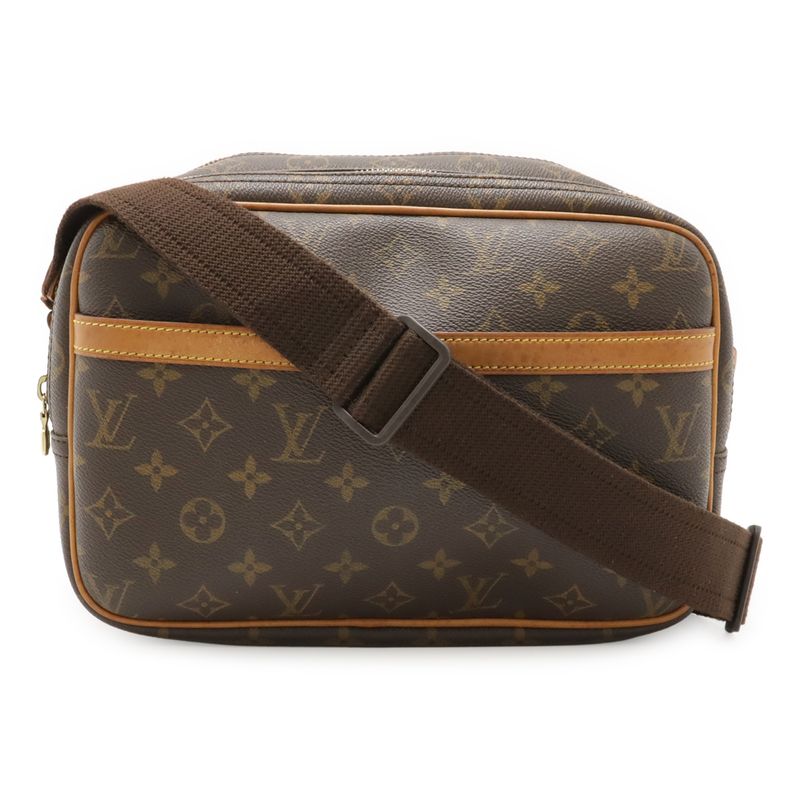 Louis Vuitton Monogram Reporter PM Shoulder Bag Crossbody M45254