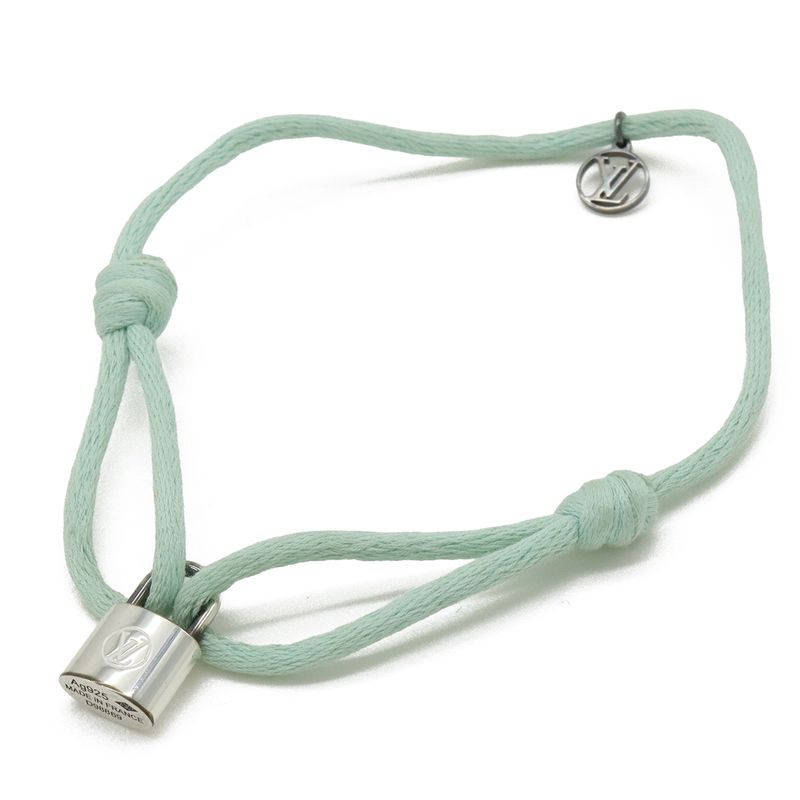 Louis Vuitton Bracelet Silver Lock It Deux Louis Bracelet Padlock Cadenas
