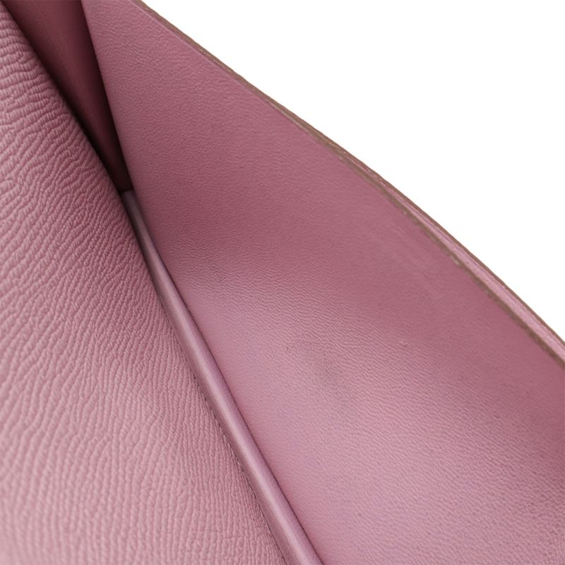 Hermes Bearn Souffle Verso Bifold Long Wallet Bifold Wallet Bicolor Vaux Epson