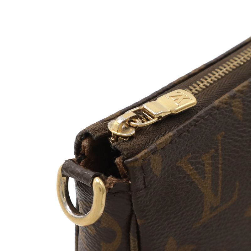 Louis Vuitton Monogram Pochette Accessoire Accessory Pouch Party Bag Chain Bag