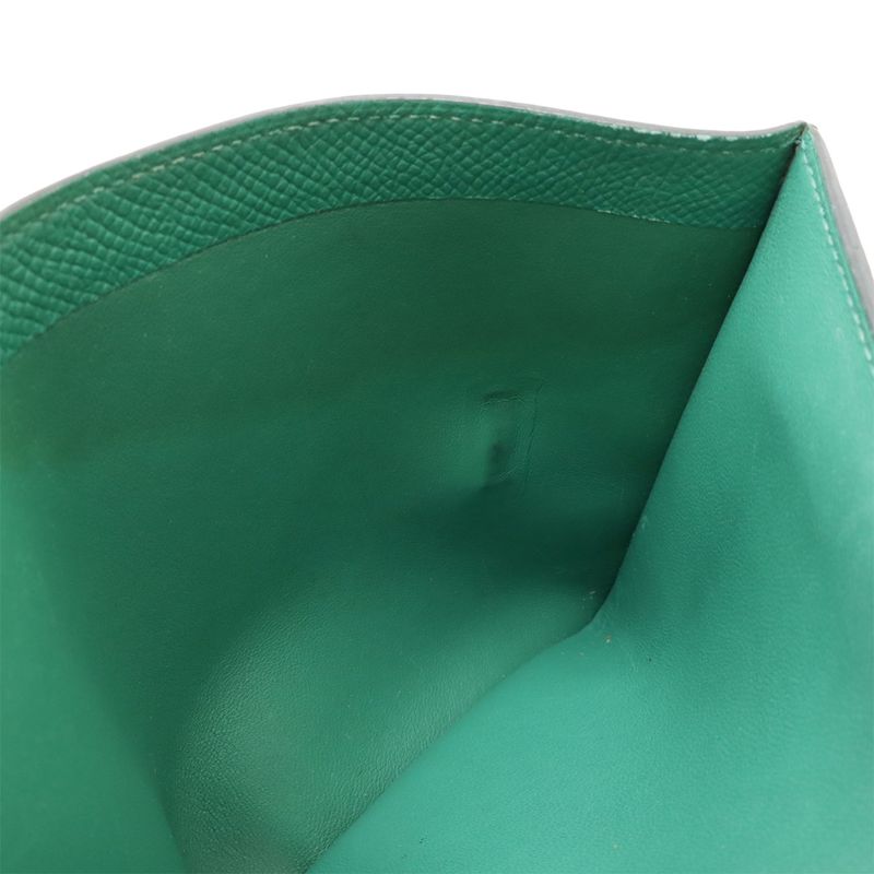 Hermes Bearn Compact Bifold Wallet Bifold Wallet Vaux Epson Leather Bamboo