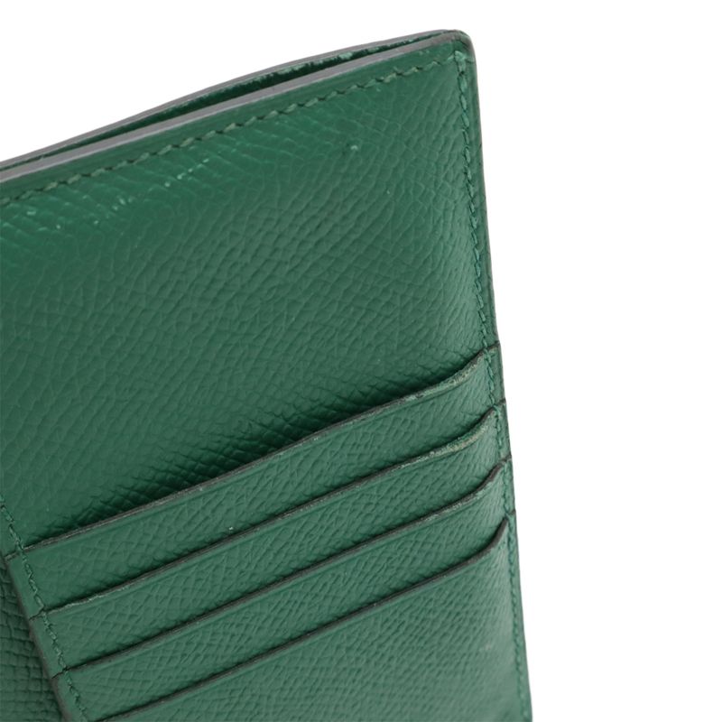 Hermes Bearn Compact Bifold Wallet Bifold Wallet Vaux Epson Leather Bamboo