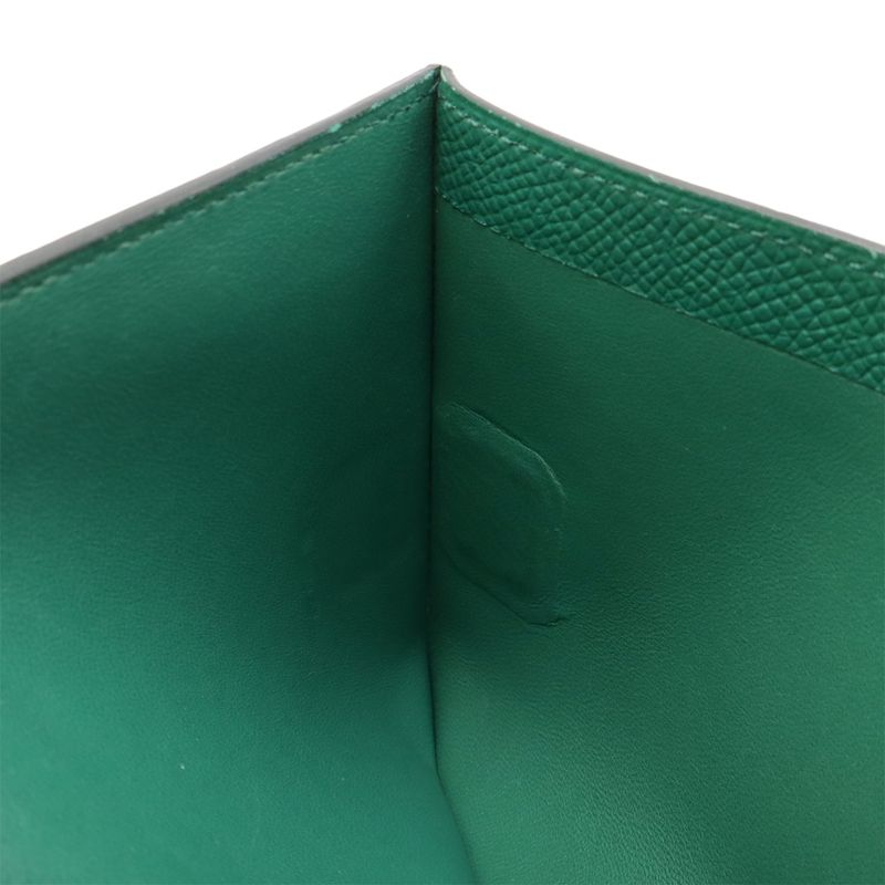 Hermes Bearn Compact Bifold Wallet Bifold Wallet Vaux Epson Leather Bamboo