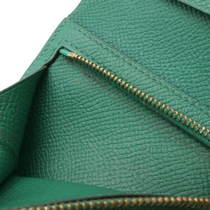 Hermes Bearn Compact Bifold Wallet Bifold Wallet Vaux Epson Leather Bamboo