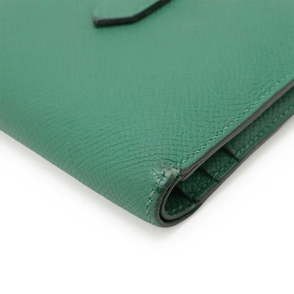 Hermes Bearn Compact Bifold Wallet Bifold Wallet Vaux Epson Leather Bamboo