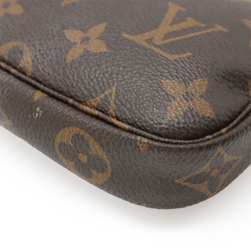 Louis Vuitton Monogram Mini Pochette Accessoire Accessory Pouch Multi Pouch