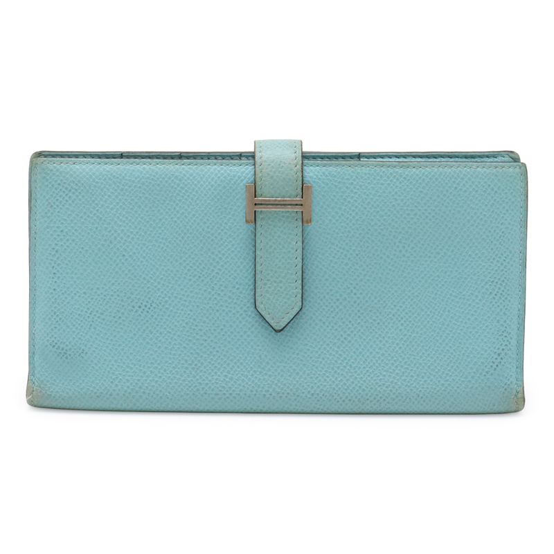 Hermes Bearn Souffle Bifold Long Wallet Bifold Long Wallet Vaux Epson Leather