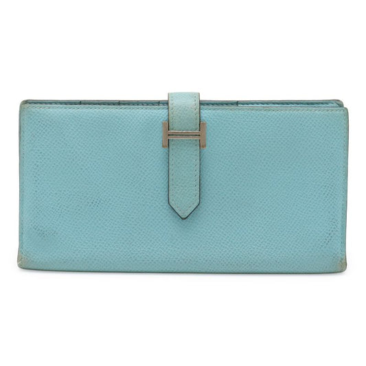 Hermes Bearn Souffle Bifold Long Wallet Bifold Long Wallet Vaux Epson Leather