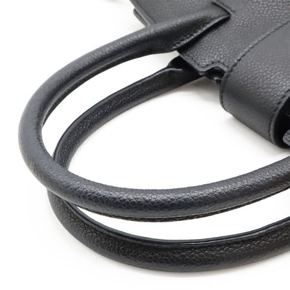 Saint Laurent Paris YSL Baby Downtown Handbag 2way Shoulder Bag Leather Black