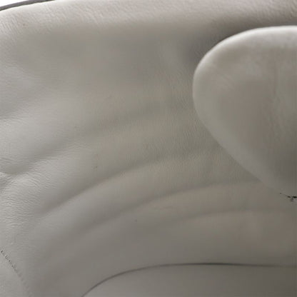 Louis Vuitton Stella Line Sneakers Logo Shoes High Cut Side Zip Leather Black