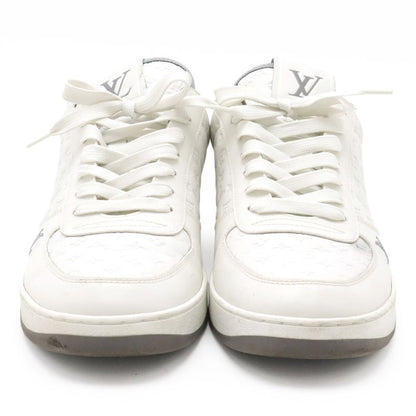Louis Vuitton Rivoli Line Sneakers Low Cut Shoes Leather White #7 Size 26cm