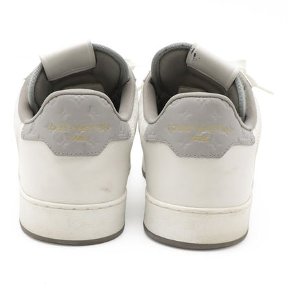 Louis Vuitton Rivoli Line Sneakers Low Cut Shoes Leather White #7 Size 26cm
