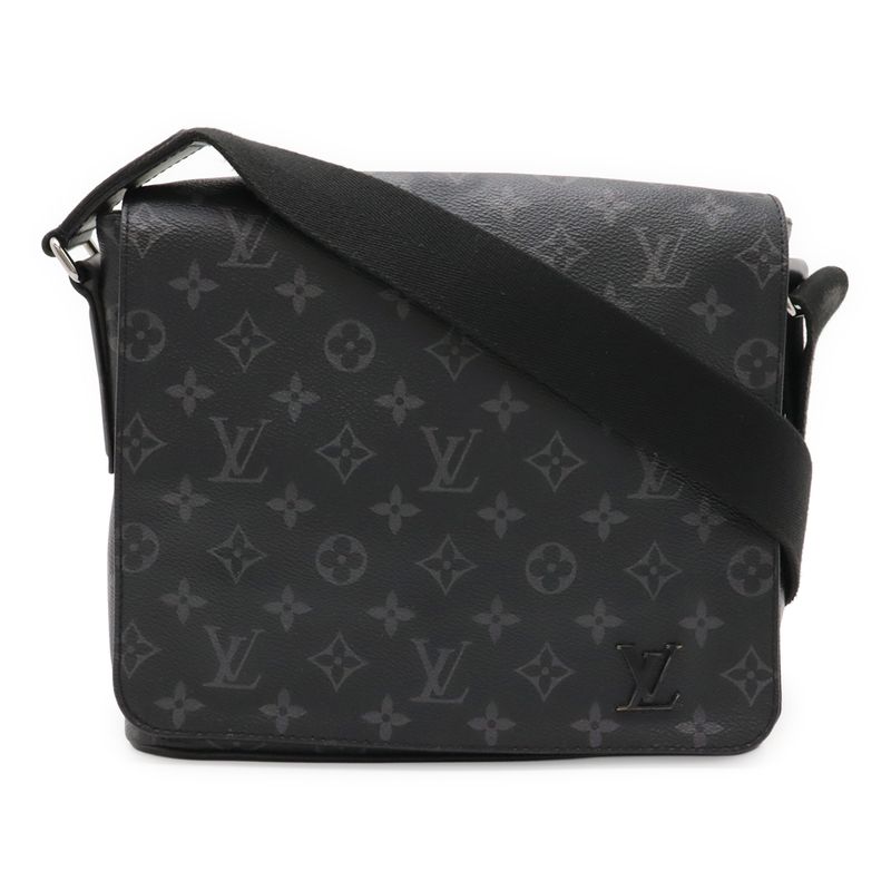 Louis Vuitton Monogram Eclipse District PM Nm Messenger Bag Shoulder Bag