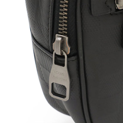 Louis Vuitton Damier Infini Ambler Body Bag Waist Bag 2way Leather Onyx Black